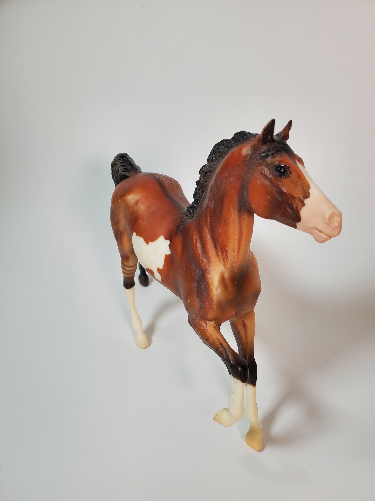 Breyer RETIRED Aguila, Dun Pinto Stallion Model 750136
