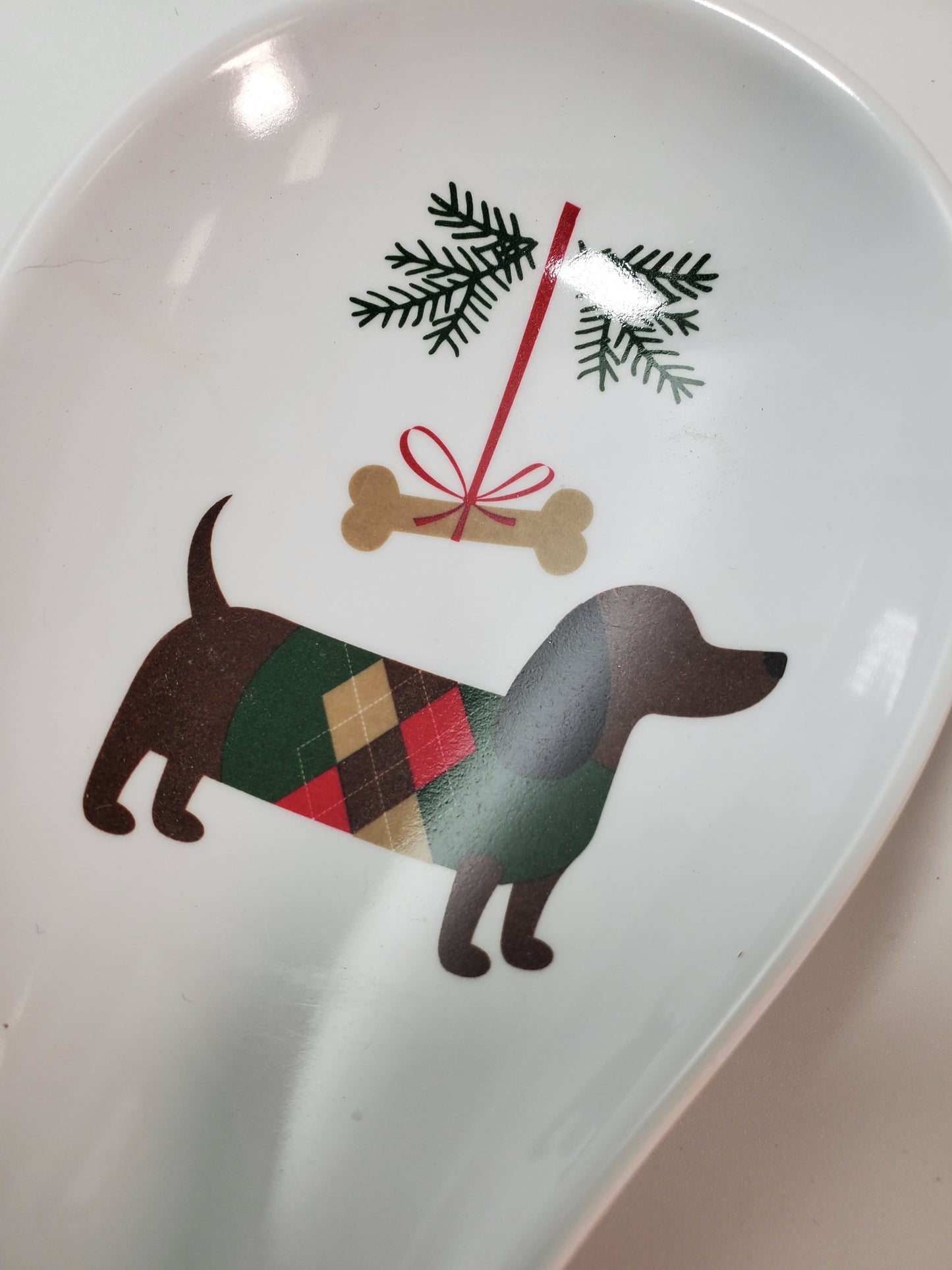 Dachshund Melamine Spoon Rest