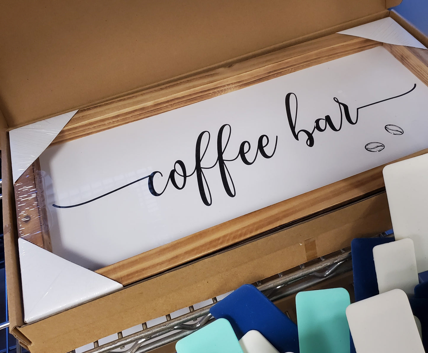 Laundry and Coffee Bar Signs